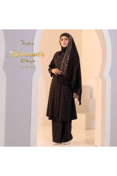 KEBAYA ALAMANDA - BLACK